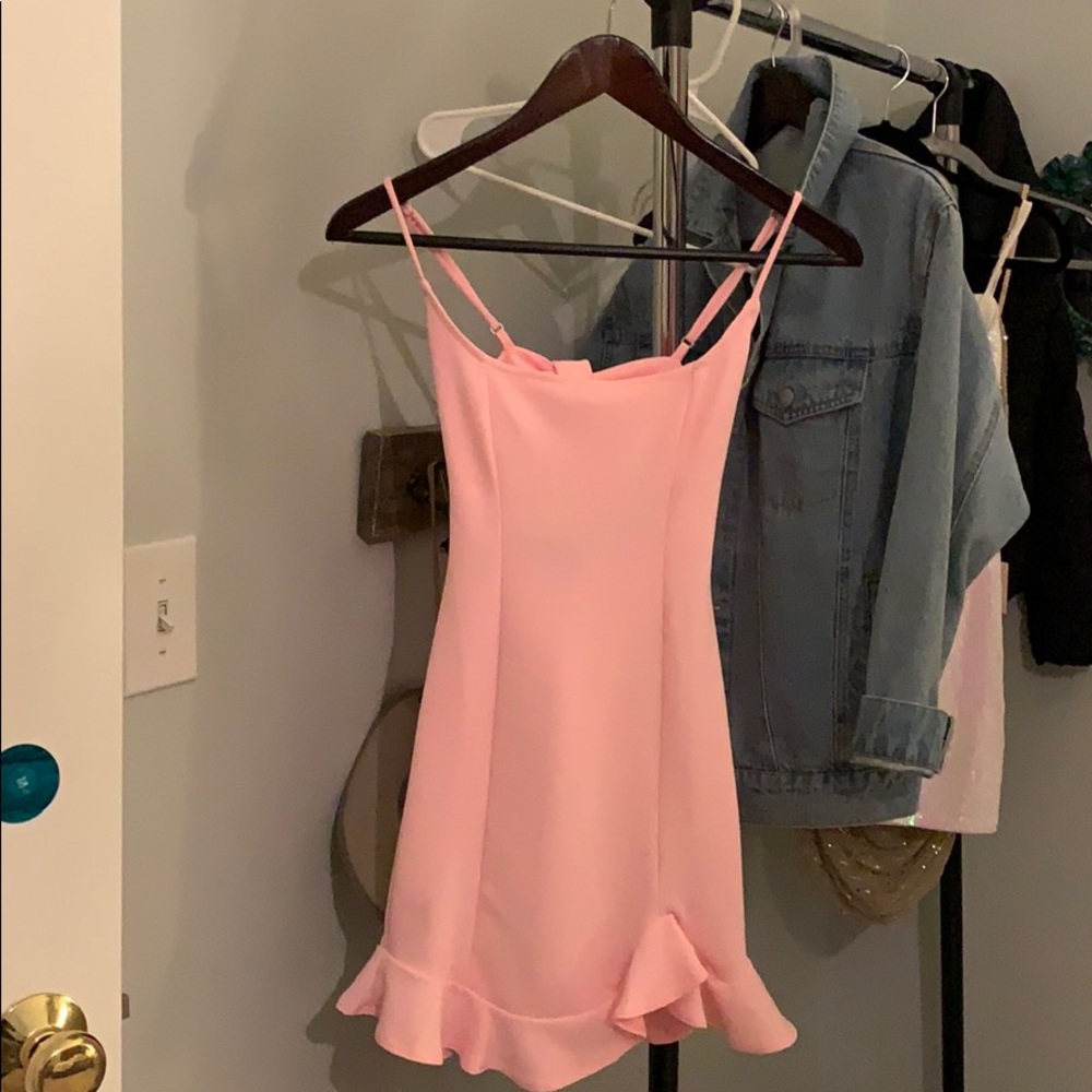 Lucy in the sky pink dress